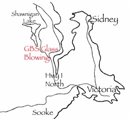 GBS Map, Malahat, B.C.